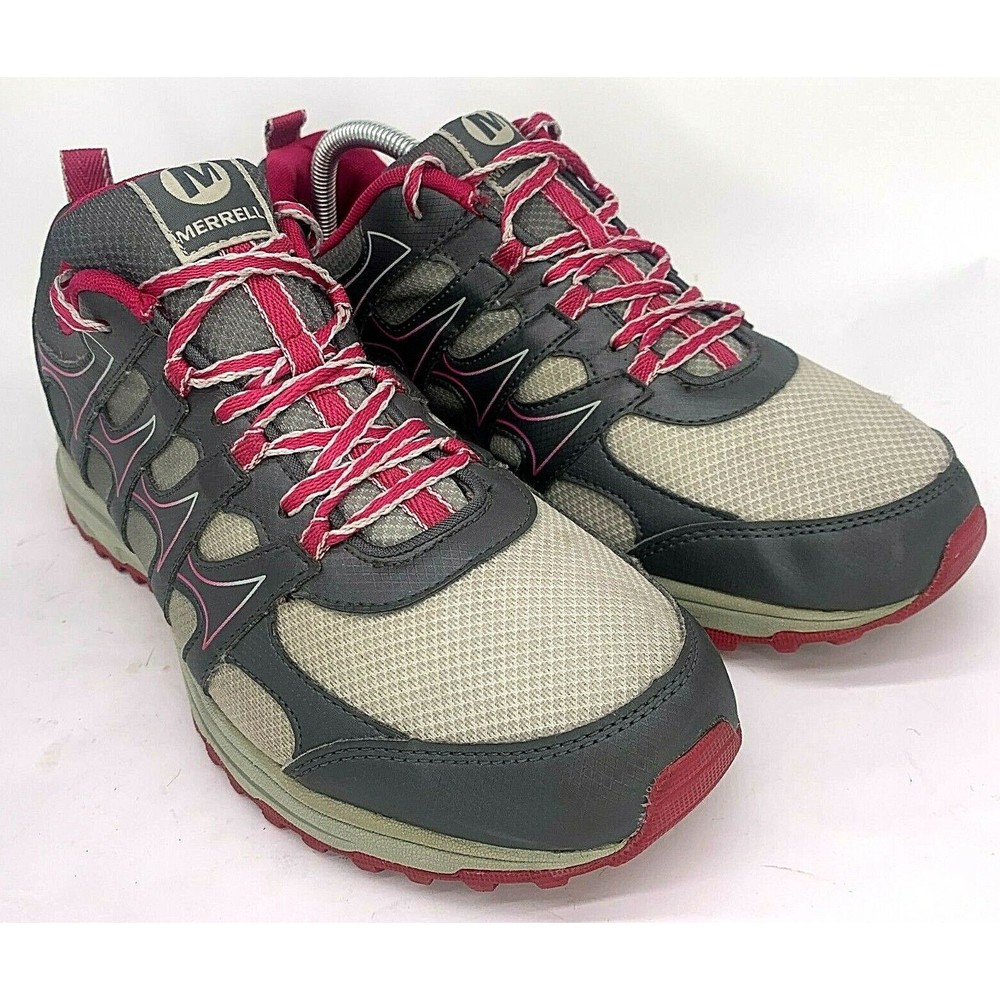 Merrell Womens Active Trek Trail Running Hiking Shoe Granite Vivacious Size 11